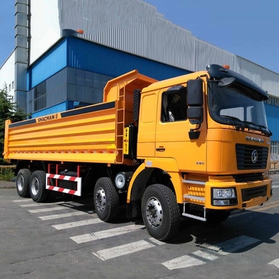 Shacman U-förmiger 8X4 12-Rad-Schwerlast-Tipper-Dump-Truck für Bauarbeiten