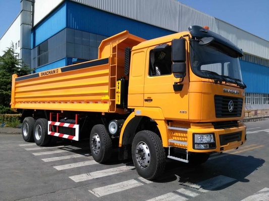 21-30 t Ladekapazität Mann 7,5 Tonnen Vorderachse Shacman 40 Kubikmeter Tipper Truck