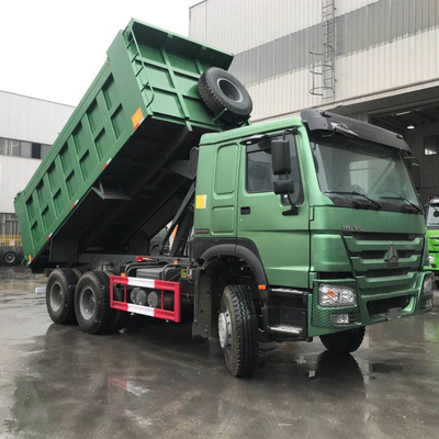6X4 HOWO Sinotruk 371 Dumper Truck mit Zf8118 Lenksystem und ISO-Zertifizierung