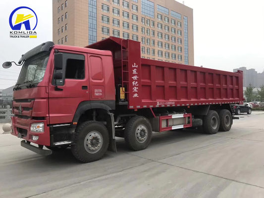 / Gebraucht 8X4 12 Räder Sinotruk HOWO Tipper Truck DOT Zertifiziert und angepasst Anforderung