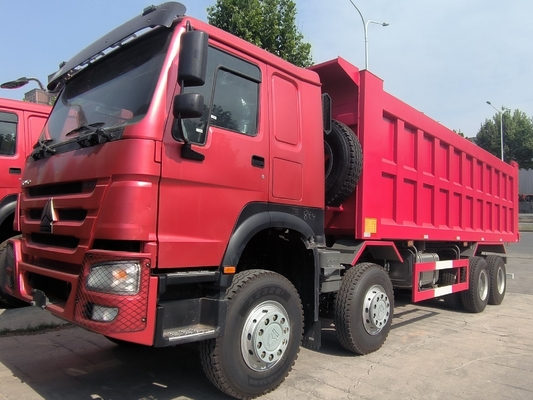 Gebrauchtes Sinotruk 8X4 12-Rad-Dumpper HOWO Tipper Gebrauchtes Dump Truck mit 351-450 PS