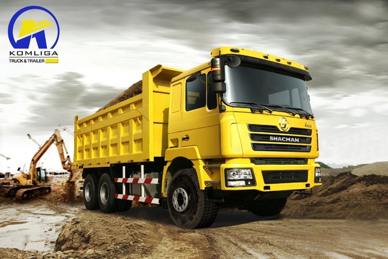 25-30 Tonnen Kapazität Schleudertruck Shacman F3000 6X4 10 Räder Bergbau Schleuderteller verwendet