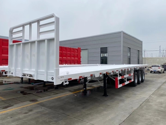 3 Achsen 4 Achsen 40 Tonnen Schwerlastbehälter Flatbed Semi-Trailer mit 6,2 Tare Gewicht