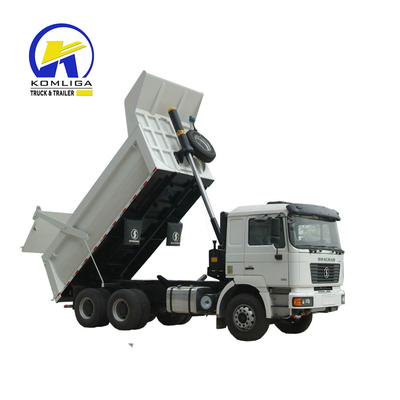 Gelber Diesel 40 Tonnen Kipp-Dumper für die Mine Shacman 6X4 340 PS 380 PS 420 PS