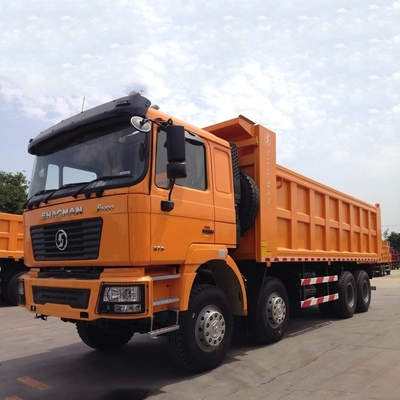Shacman U-förmiger 8X4 12-Rad-Schwerlast-Tipper-Dump-Truck für Bauarbeiten