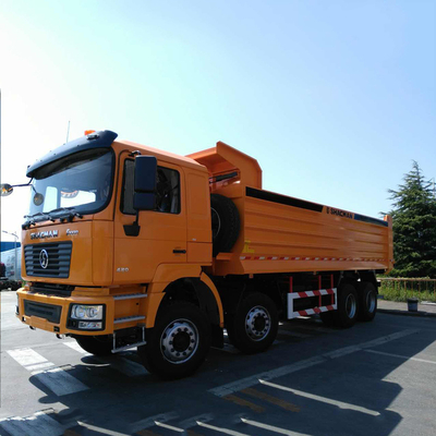 Shacman U-förmiger 8X4 12-Rad-Schwerlast-Tipper-Dump-Truck für Bauarbeiten