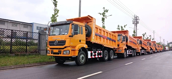 Front-Achs-Dump-Truck 6X4 380 PS 430 PS 10 Räder Schwerlast-Ladung Tipping Tipper-Dump-Truck