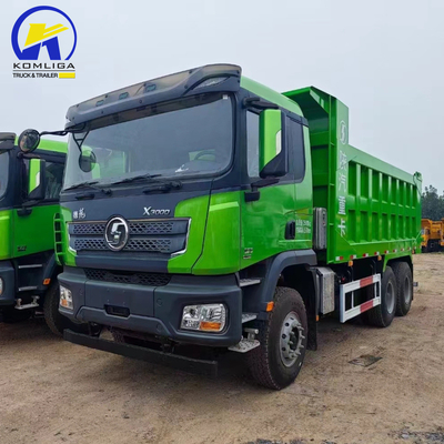 Shacman 6X4 Müllwagen mit Euro 3-Motor F3000 Flachdach-Fahrzeug-Eimer Größe 5800X2300X1500