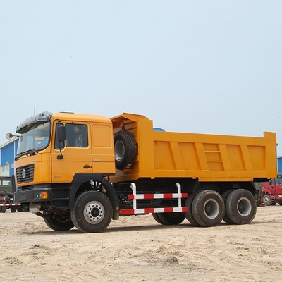 Shacman 6X4 10 Räder Gebraucht-Dump Truck für ≤5 Sitzplätze und 21-30 t Ladekapazität
