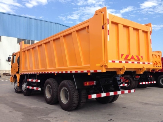 21-30 t Ladekapazität Mann 7,5 Tonnen Vorderachse Shacman 40 Kubikmeter Tipper Truck