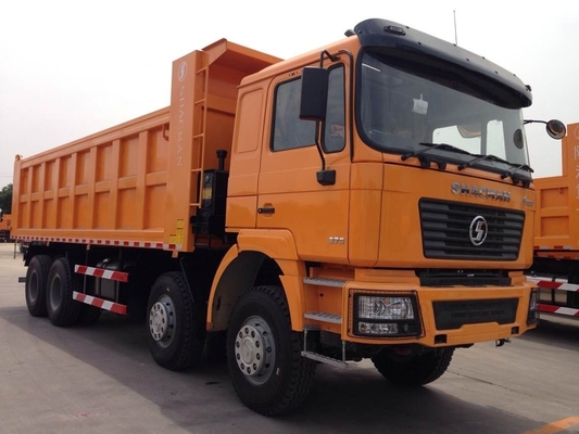 21-30 t Ladekapazität Mann 7,5 Tonnen Vorderachse Shacman 40 Kubikmeter Tipper Truck