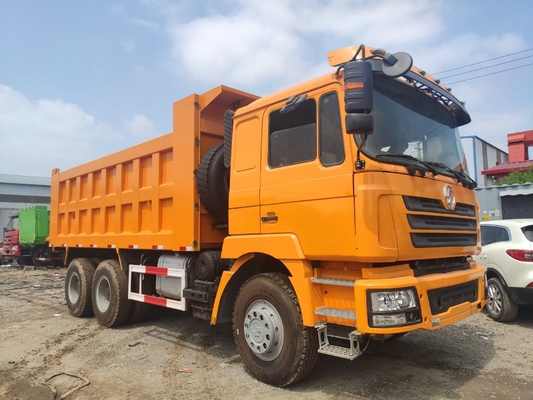 6X4 Gebraucht Shacman Tipper Truck mit 380 PS Dieselmotor und Hydrauliksystem zu erschwinglichen Preisen