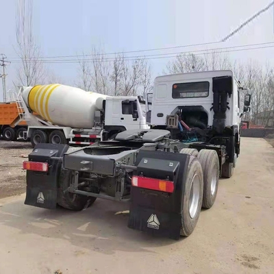 Leistung Sinotruck HOWO 6X4 375PS Gebrauchtlastwagen-Traktor-Einheiten mit Radialreifen-Design