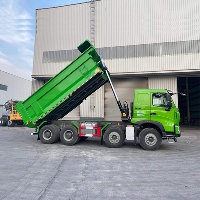 Anpassung 420 PS Sinotruck 12 Räder 40 Tonnen 50 Tonnen Tipper Gebraucht HOWO 8X4 Dump Truck