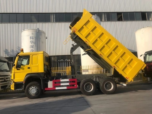 Sino HOWO 10 Räder 371 PS 18m3 20m3 RC-LKW-Dump 9 Tonnen Vorderachsellastkapazität