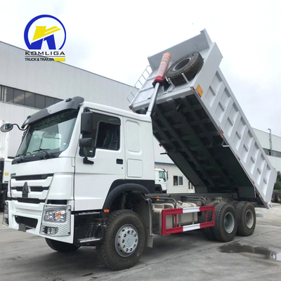 Radial Reifen Design 20 Kubikmeter Sinotruk HOWO Dump Truck mit 351-450 PS