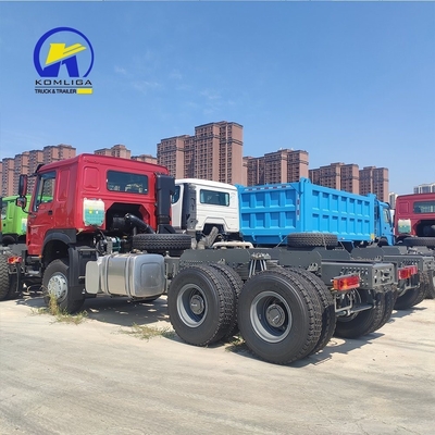 6.5 Geschwindigkeitsverhältnis Sino Truck HOWO 6X4 Prime Mover Trailer Head Traktor Truck mit Teilen