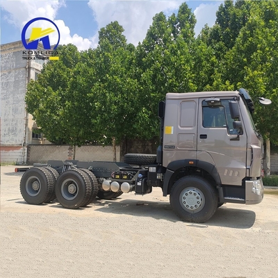 Pferdestärke 351-450 PS Sinotruk Schwerlastzug Traktor Anhängerkopf HOWO Lastwagen Gebrauchtwagen