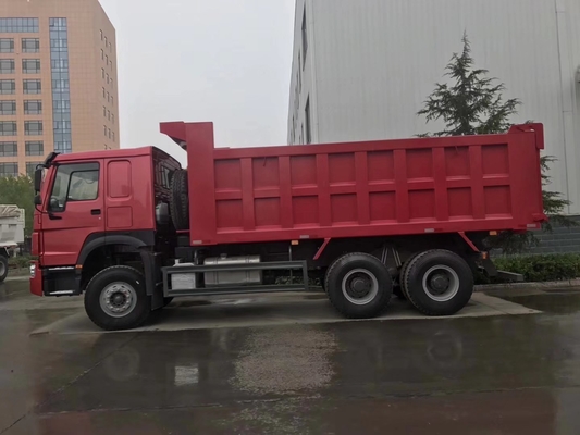 10 Reifen 375 PS Ghana Tipper Truck mit Ventral Tipper Hydraulisches Heben Ende Effizienz