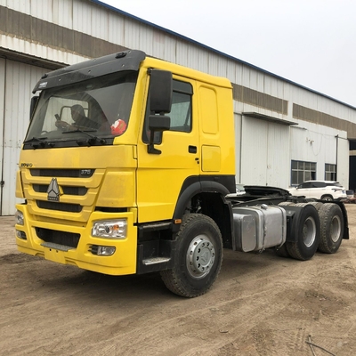 10f 2r Geschwindigkeiten Gebraucht Sinotruck Tanzania Traktor Kopf Lkw / Prime Mover für Nutzen