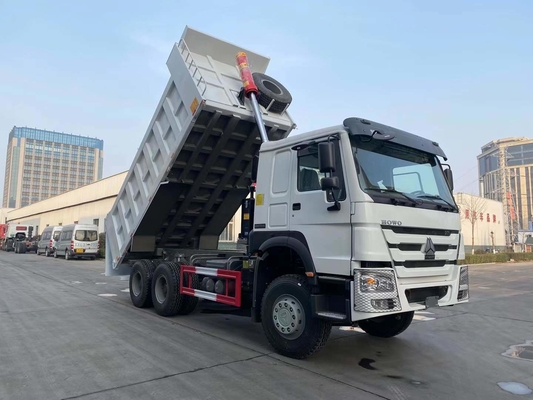 Handgetriebe 6X4 380 PS Foton-Tipper-Lkw für schwere Bauarbeiten
