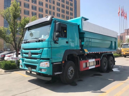 Sinotruk 380HP HOWO Dump Truck in den Philippinen mit Hw76 Kabine und DOT Reifenzertifizierung