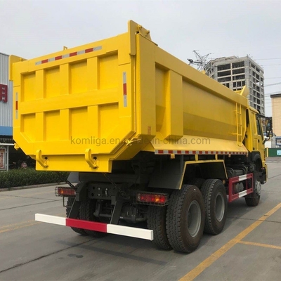 Euro 2-Emissionsstandard verwendet Sinotruk HOWO-LKW für Tanzanien Tipper-Lkw