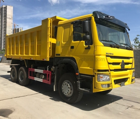 Euro 2-Emissionsstandard verwendet Sinotruk HOWO-LKW für Tanzanien Tipper-Lkw
