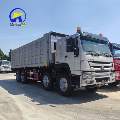 8X4 371HP HOWO Sino Dump Truck Gebrauchtes Kipper Truck mit Ventral Tipper Hydraulisches Heben