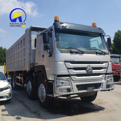 8X4 371HP HOWO Sino Dump Truck Gebrauchtes Kipper Truck mit Ventral Tipper Hydraulisches Heben
