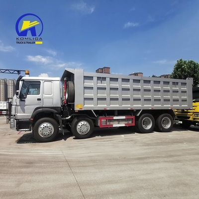 8X4 371HP HOWO Sino Dump Truck Gebrauchtes Kipper Truck mit Ventral Tipper Hydraulisches Heben