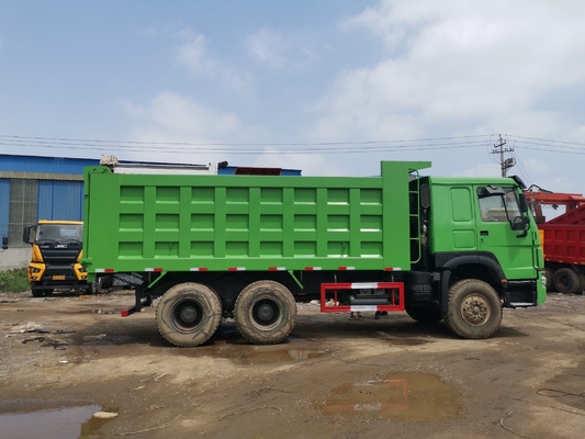 Handgetriebe HOWO 6X4 Gebraucht-Tipper-Dump Truck 371HP 375HP für den afrikanischen Markt