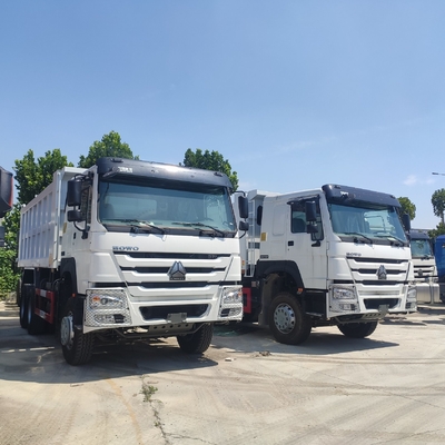 Diesel 10 Räder Sinotruk HOWO Tipper Truck 371HP 6X4 zum Abwerfen