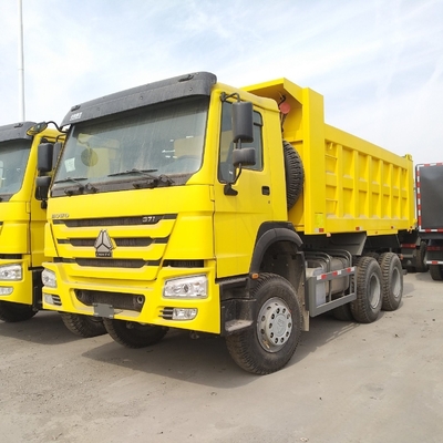 Sinotruk HOWO 371HP 20-Tonnen-Dump Truck mit 20cbm Eimer Größe 5600X2300X1500 Blau