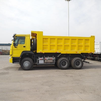 Sinotruk HOWO 371HP 20-Tonnen-Dump Truck mit 20cbm Eimer Größe 5600X2300X1500 Blau