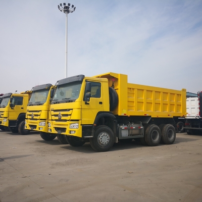 Sinotruk HOWO 371HP 20-Tonnen-Dump Truck mit 20cbm Eimer Größe 5600X2300X1500 Blau