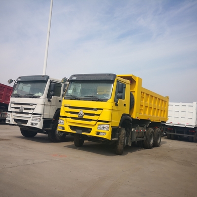 Sinotruk HOWO 371HP 20-Tonnen-Dump Truck mit 20cbm Eimer Größe 5600X2300X1500 Blau