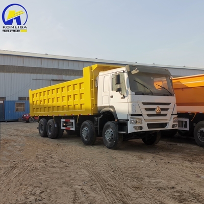 Hohe Kapazität Sinotruk HOWO 70-Tonnen-Tipper-Lkw mit hydraulischem Heben mit Ventrale Tipper