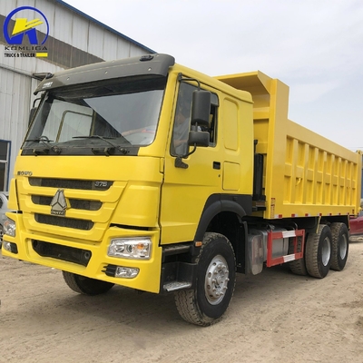 6X4 371 PS Sinotruck HOWO Dump Truck mit Radialreifen-Design und Hochleistungsmotor