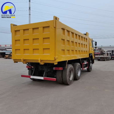 6X4 371 PS Sinotruck HOWO Dump Truck mit Radialreifen-Design und Hochleistungsmotor
