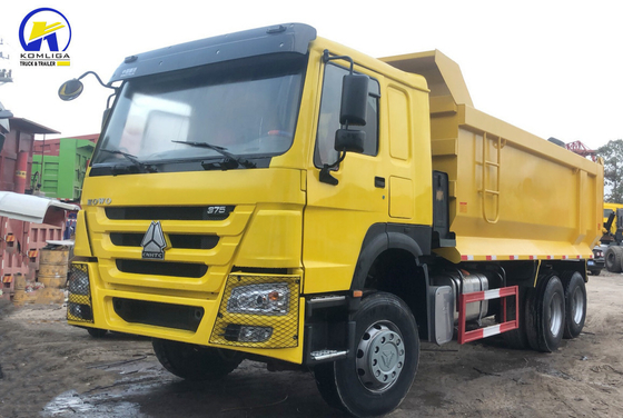 6X4 371 PS Sinotruck HOWO Dump Truck mit Radialreifen-Design und Hochleistungsmotor