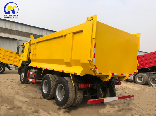 6X4 371 PS Sinotruck HOWO Dump Truck mit Radialreifen-Design und Hochleistungsmotor