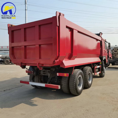 Nigeria Ghana HOWO 375 PS Gebraucht Sinotruk-Dump Truck mit Hw76 Kabine und 351-450 PS
