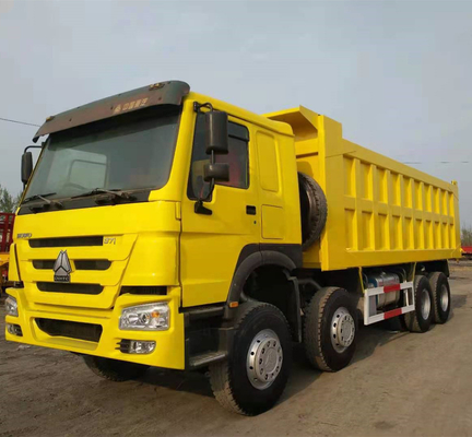 Sinotruck HOWO 8X4 Kipper Truck Gebraucht Sinotruck Dump Truck mit Zf8118 Lenksystem