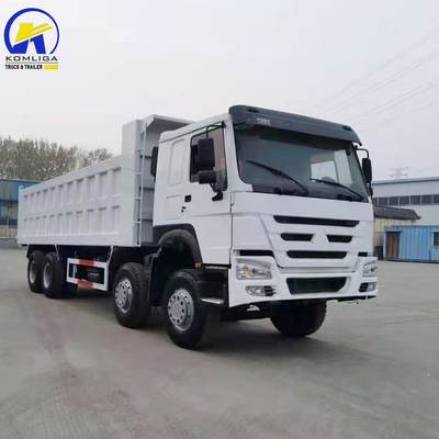 30/40 Tonnen 8X4 Sinotruk HOWO 12 Reifen Dump Truck Manuelles Getriebe Euro 2 Emissionsstandard