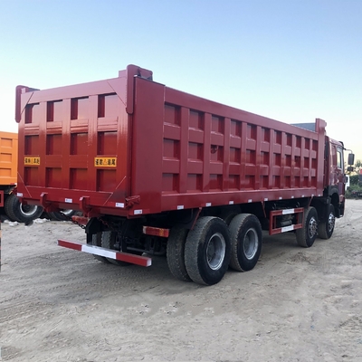 9 Tonnen Ladekapazität HOWO Sinotruk 12 Räder Dump Truck 30 Tonnen Heben durch Vorderachse