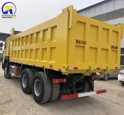 Sinotruk HOWO 18 Tonnen 18 Rad 19m3 Gebraucht-Dump Truck für schwere Bauarbeiten
