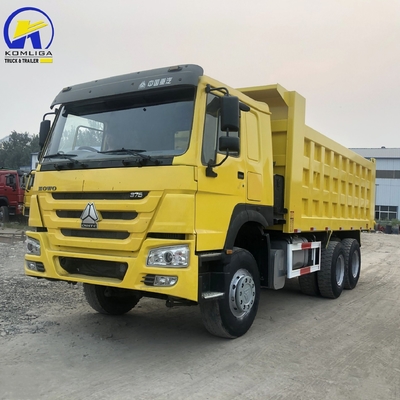 2016 Gebraucht Sino Dump Truck LHD Rhd Rücksachse Hc16 Motor Wd615.47.D12.42 375 PS 371 PS
