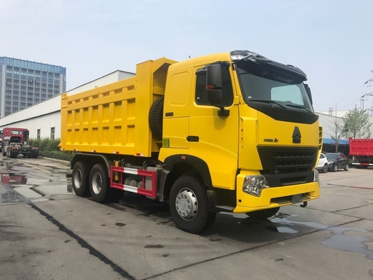 Radiale Reifenentwurf 420 PS 371 PS Sinotruk HOWO A7 Tipper Truck 6X4 Euro 2 Emissionsstandard
