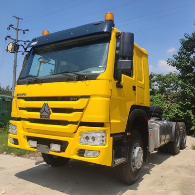Hw76 Cab HOWO Gebraucht Traktorkopf 3 Achsen 6X4 für innerhalb Ihres Budgets 6800*2500*3200mm